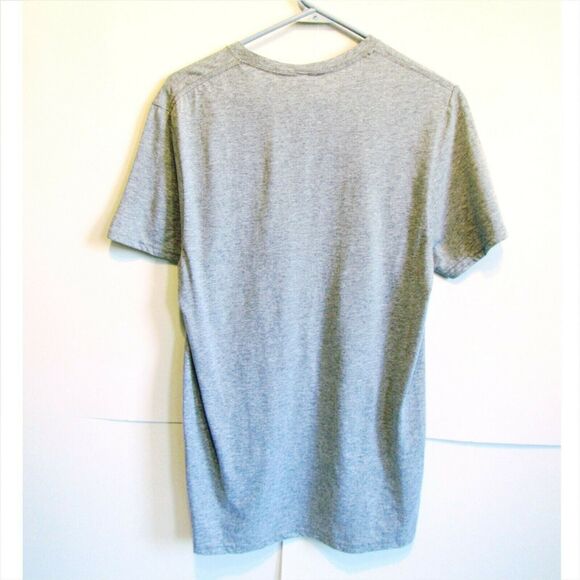 Womens Fear T-Shirt Small Gray Short Sleeves Fruit Of The Loom Inspirational - Picture 3 of 5